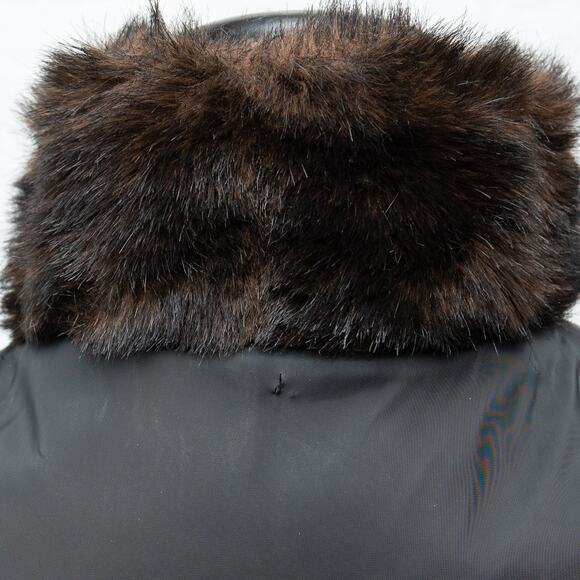 Giacca Reversible Faux Mink Fur Vest Size Small - Picture 9 of 12